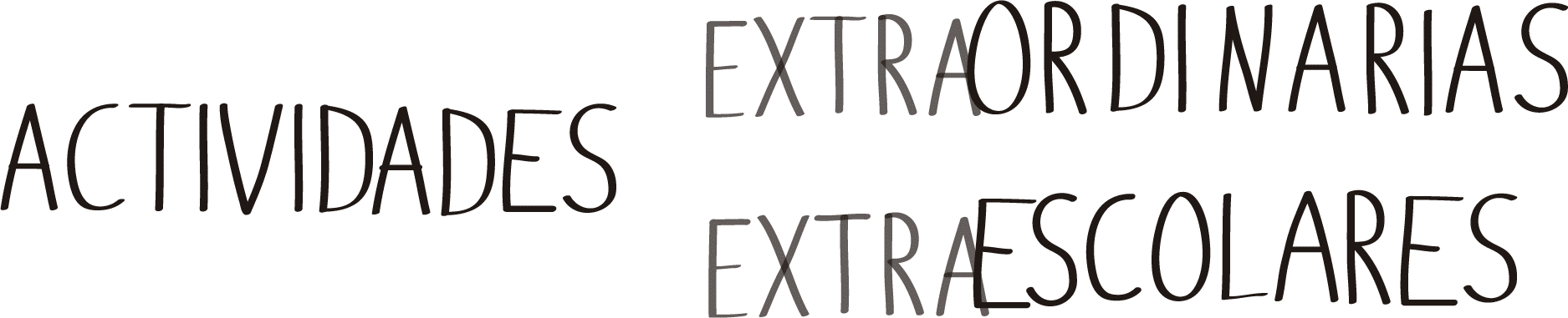 Actividades extraescolares y actividades extraodinarias